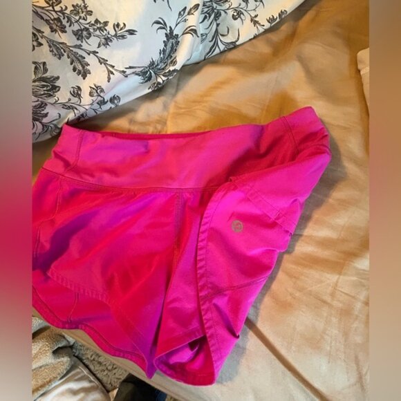 COPY - Lululemon Speed up shorts! Sonic Pink 💗💗💗 - Picture 2 of 3